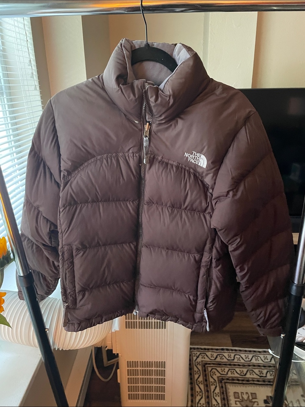 The North Face Dark Brown Puffer Jacket